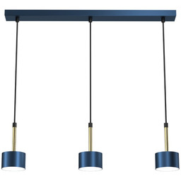 Milagro Jadalniana lampa wisząca ARENA MLP7773 minimalistyczna niebieska