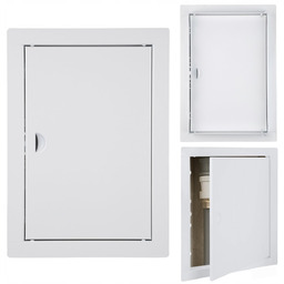 Drzwiczki Rewizyjne Wyczystka Metalowa Malowana na Zatrzask 30x40