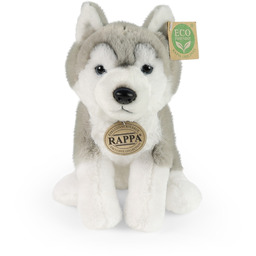 Maskotka Pluszowa realistyczna Pies Husky siedzący 23cm Eco