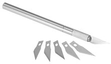 Aluminiowy nóż do cięcia papieru wraz z ostrzami