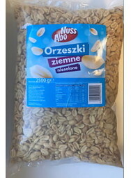 Abonuss orzeszki ziemne smażone niesolone, torebka 2500g