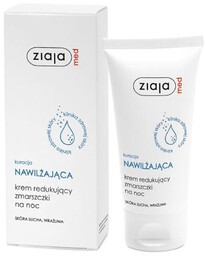 ZIAJA MED NAWILŻAJĄCA Krem redukujący zmarszczki na noc,