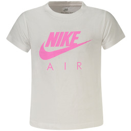 Koszulka Nike z krótkim rękawem dla dziewczynek, biała