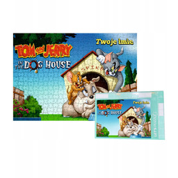 Personalizowane Puzzle Tom i Jerry 500 el. -
