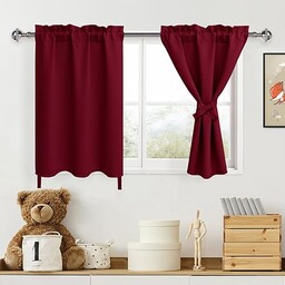 DWCN Zasłony świąteczne do sypialni i salonu -