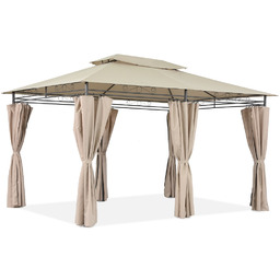Pawilon ogrodowy Ibiza 3x4m kremowy Garden Point
