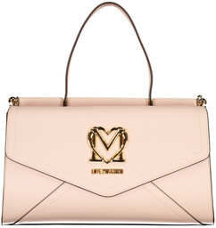 RÓŻOWA TORBA DAMSKA LOVE MOSCHINO