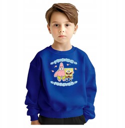 Bluza Dziecięca Młodzieżowa Spongebob Kanciastoporty 104
