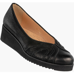 Czółenka Damskie Skórzane Buty Na Koturnie Eleganckie Darex