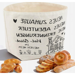 KOSZ NA PIECZYWO 38X21X16CM CHLEB BUŁKI TRWAŁY PŁÓCIENNY