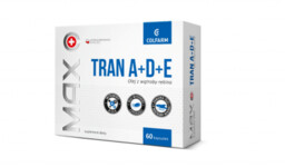 TRAN z witaminami A+D+E, 60 kapsułek