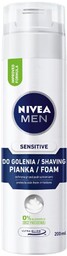 Nivea Men Sensitive 200ml łagodząca pianka do golenia