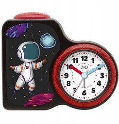 Budzik Jvd SRP163.3 16x14cm Budzik wskazówkowy Kosmonauta