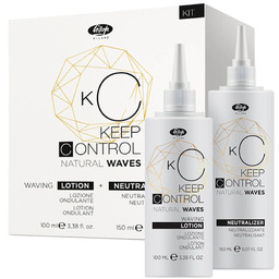 Lisap Keep Control Natural Waves zestaw do trwałej