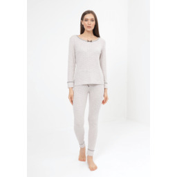 Damska piżama ELISA Cielisty