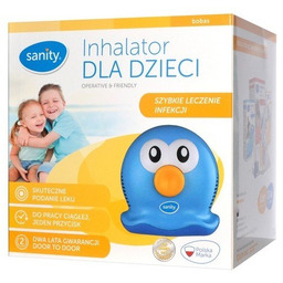 Inhalator tłokowy dla dzieci Sanity AP2516