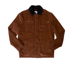 kurtka FALLEN - Lamb Jacket Brown Black (BROWN