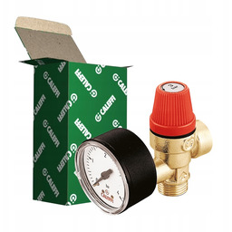 Zawór Bezpieczeństwa Wz Manometr Caleffi 1/2 8BAR