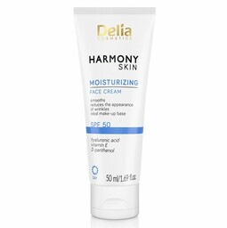 DELIA Harmony Skin Krem nawilżający z filtrem 50