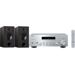 YAMAHA Zestaw stereo MusicCast R-N600A Srebrny + INDIANA