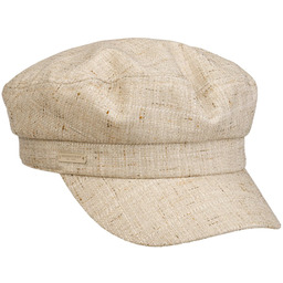 Czapka żeglarska Summer Tweed by Seeberger, beżowy, One