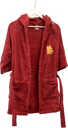 AS Roma Szlafrok dziecięcy czerwony - 12/14 lat