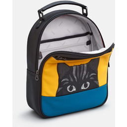 Skórzany plecaczek damski Ciekawski Kot Yoshi YB258