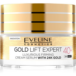 Eveline Gold Lift Expert, luksusowy ujędrniający krem-serum