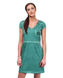 sukienka damska HORSEFEATHERS ARLETTE DRESS (washed green)