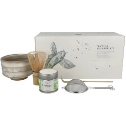 Paper & Tea Matcha Starter Kit Organic Zestaw