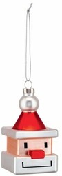 Alessi CHRISTMAS Zawieszka Choinkowa - Bombka Santa