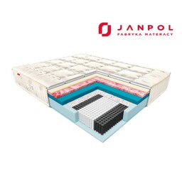 JANPOL DOLCE materac termoelastyczny, kieszeniowy, Rozmiar - 180x190,