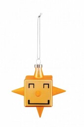 Alessi CHRISTMAS Zawieszka Choinkowa - Bombka Cubik Star