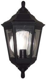 Elstead Lighting Kinkiet zewnętrzny Kinsale KINSALE-FLUSH czarna oprawa