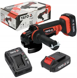 Yato Szlifierka Kątowa 125mm Akumulatorowa Kątówka 18V 2Ah