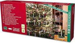 Konstsmide Łańcuch choinkowy LED Slim Line, 16 dużych