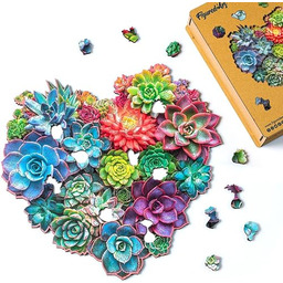 Figured''Art Drewniane puzzle dla dorosłych i dzieci 200