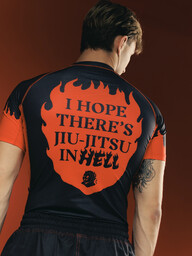 MANTO Rashguard Krótki Rękaw HELL Black