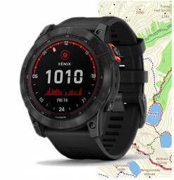 Garmin Fenix 7X Solar Mapy TopoActive OSMapaPL Topo