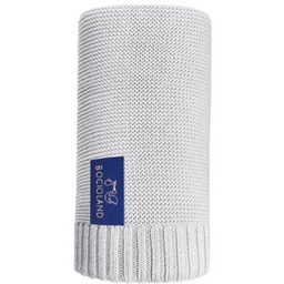 BOCIOLAND Kocyk bambusowy Paris 80x100cm jasny szary