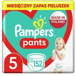 Pampers Pants 5 Pieluchomajtki 12-17kg, 152 sztuk