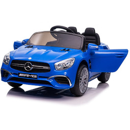 Mercedes SL65 EVA , SKÓRA 12V 7AH Niebieski