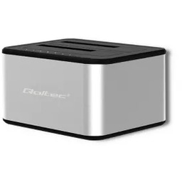 Qoltec 50316 do Dysków 2x HDD/SSD 2.5"/3.5" SATA