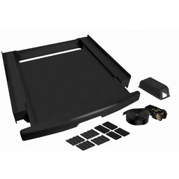 Uniwersalny Łącznik Czarny Z Półką Do Suszarki Pralki