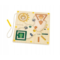 Labirynt Magnetyczny Drewniany