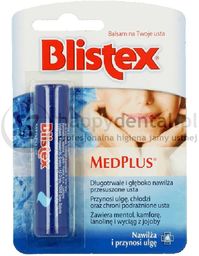 BLISTEX Lip MEDPLUS 1szt. - głęboko nawilżający balsam