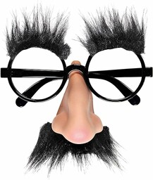 Widmann - Okulary z nosem, wąsami i brwiami,