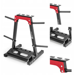 Stojak na obciążenia talerze gryf hantle pod ciężary