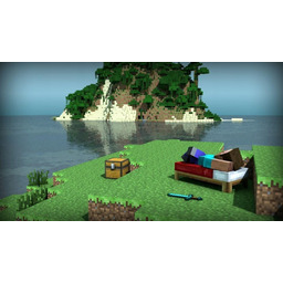 PUZZLE Minecraft GRA World A3 252 el