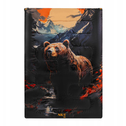 NC3601 Śpiwór 3w1 Turystyczny Dwuosobowy Ciepły Kołdra 200x140